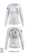 CLASS 25-006 48091830 Women's Long Sleeve V-neck Shirt - 2
