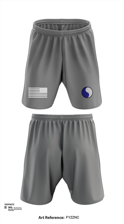 C-Co 1/116 29th IN BDE 88691555 Athletic Shorts With Pockets - 102