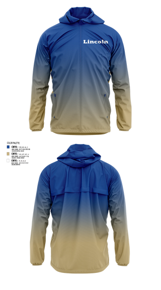 Windbreaker, Lincoln, Baseball, Teamtime, Team time, sublimation, custom sports apparel, team uniforms, spirit wear, spiritwear, sports uniforms, custom shirts, team store, custom team store, fundraiser sports, apparel fundraiser