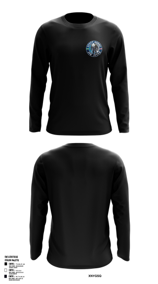 Scott Audas Jiu Jitsu 77892365 Long Sleeve Performance Shirt 1