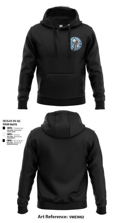 Scott Audas Jiu Jitsu 77892365 Hoodie - 1