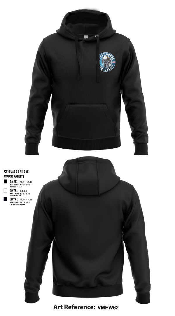 Scott Audas Jiu Jitsu 77892365 Hoodie - 1