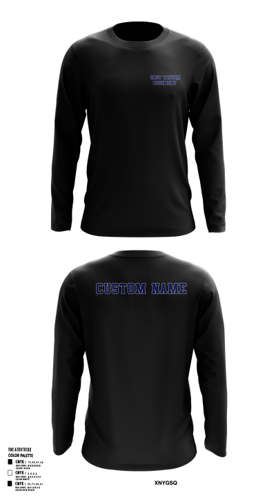 East Senior High School Band 81739960 Long Sleeve Performance Shirt - 3