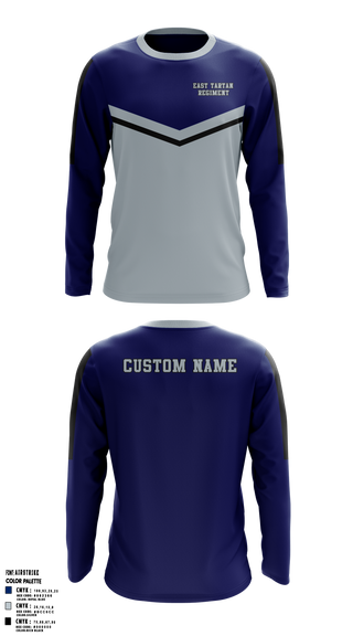 East Senior High School Band 81739960 Long Sleeve Performance Shirt 1