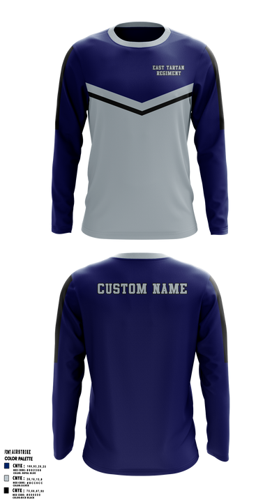 East Senior High School Band 81739960 Long Sleeve Performance Shirt 1