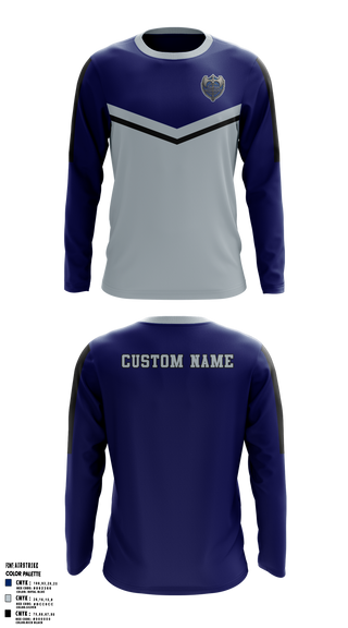 East Senior High School Band 81739960 Long Sleeve Performance Shirt - 6