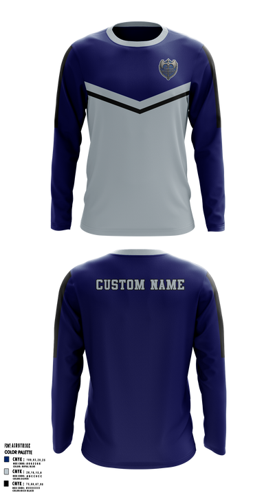 East Senior High School Band 81739960 Long Sleeve Performance Shirt - 6
