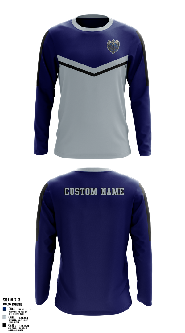 East Senior High School Band 81739960 Long Sleeve Performance Shirt - 6