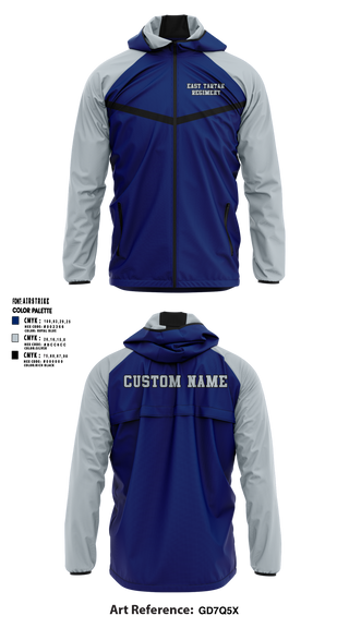 East Senior High School Band 81739960 Windbreaker - 1