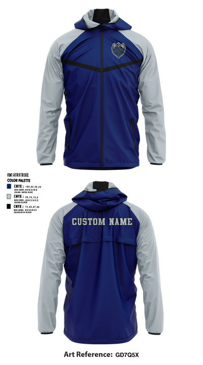 East Senior High School Band 81739960 Windbreaker - 6