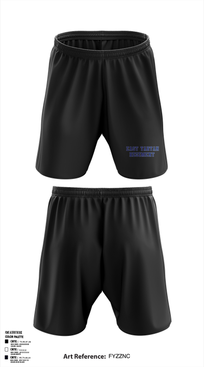 East Senior High School Band 81739960 Athletic Shorts With Pockets - 3