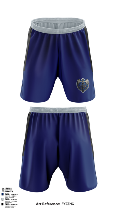 East Senior High School Band 81739960 Athletic Shorts With Pockets - 6