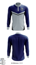 East Senior High School Band 81739960 Quarter Zip Jacket - 6