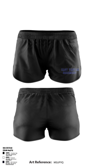East Senior High School Band 81739960 Women's Shorts - 1
