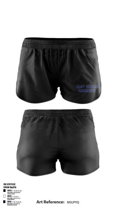 East Senior High School Band 81739960 Women's Shorts - 1