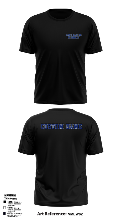 East Senior High School Band 81739960 Short Sleeve Performance Shirt - 3