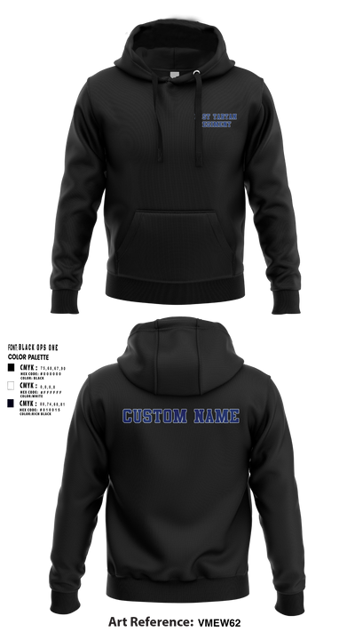East Senior High School Band 81739960 Hoodie - 3