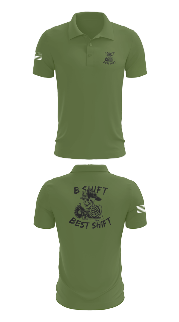Short Sleeve Performance Polo, 812 CES (B shift), Air Force, Teamtime, Team time, sublimation, custom sports apparel, team uniforms, spirit wear, spiritwear, sports uniforms, custom shirts, team store, custom team store, fundraiser sports, apparel fundraiser