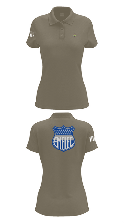 50th chem 734021 Women's Short Sleeve Performance Polo  - 75