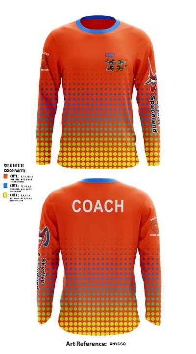 Skydive Dallas Pajama Party 6705089 Long Sleeve Performance Shirt 5