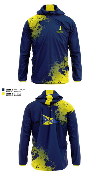 Stewarts Gully Sailing Club 65748429 Windbreaker - 4