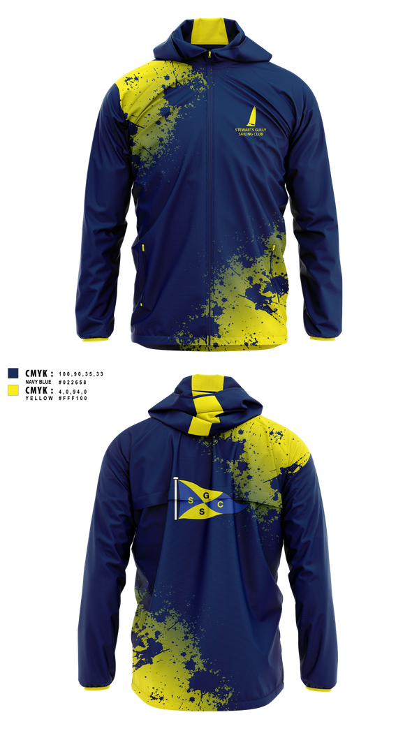 Stewarts Gully Sailing Club 65748429 Windbreaker - 4
