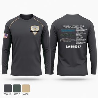 Long Sleeve Performance Shirt, Midway Veterans' Association, , Teamtime, Team time, sublimation, custom sports apparel, team uniforms, spirit wear, spiritwear, sports uniforms, custom shirts, team store, custom team store, fundraiser sports, apparel fundraiser