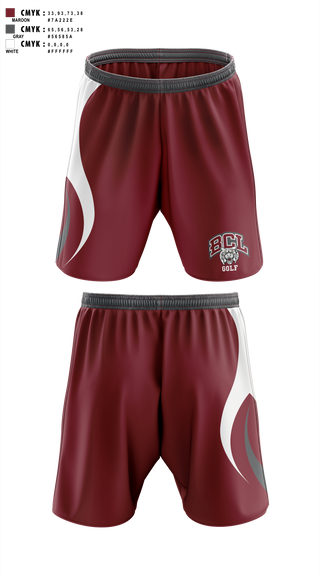 Bishop Conaty - Our Lady of Loretto Golf 57504663 Athletic Shorts With Pockets - 1 (1)