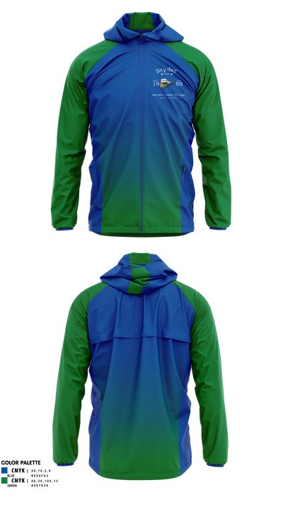 Western Texas College Men's Soccer 27087007 Windbreaker - 1