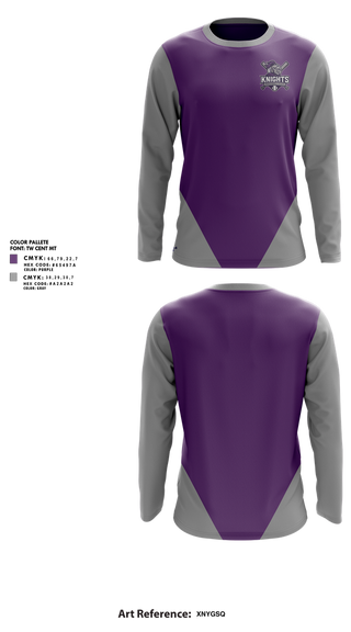 Long Sleeve Performance Shirt, Knights Baseball Club, Baseball, Teamtime, Team time, sublimation, custom sports apparel, team uniforms, spirit wear, spiritwear, sports uniforms, custom shirts, team store, custom team store, fundraiser sports, apparel fundraiser
