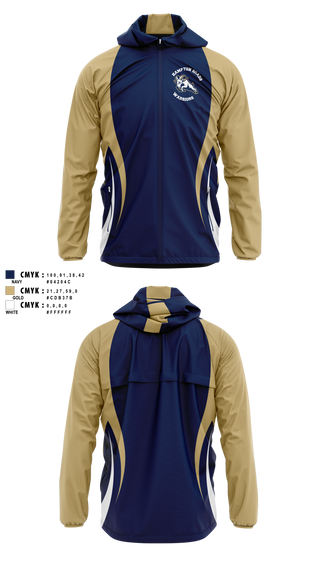Hampton Roads Warriors 66452080 Windbreaker - 1