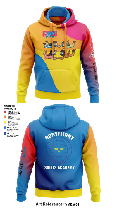 Skydive Dallas Pajama Party 69416240 Hoodie - 1