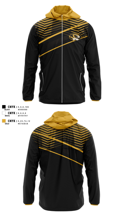 Mizzou Golf 57806327 Windbreaker - 100