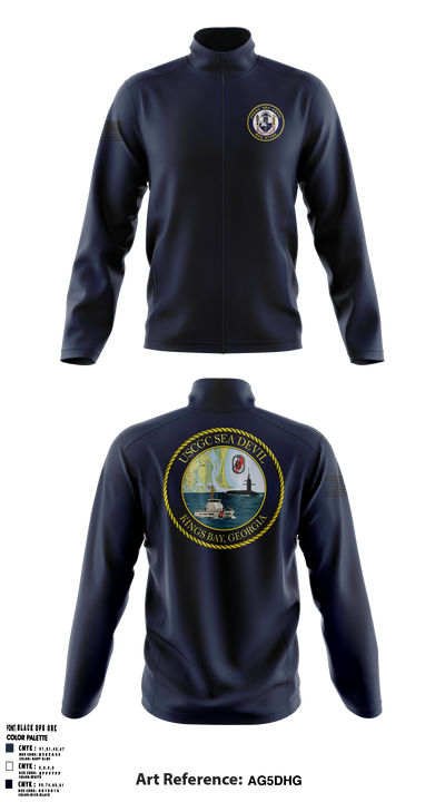 USCGC SEADEVIL 40470564 Fleece Jacket - 1