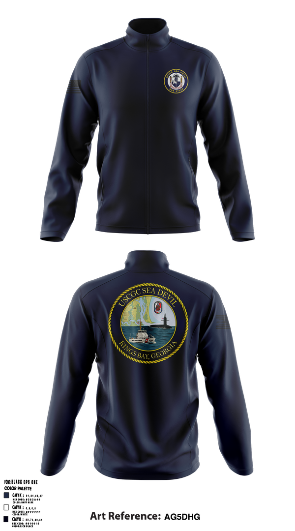 USCGC SEADEVIL 40470564 Fleece Jacket - 1