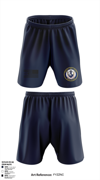 USCGC SEADEVIL 40470564 Athletic Shorts With Pockets - 1