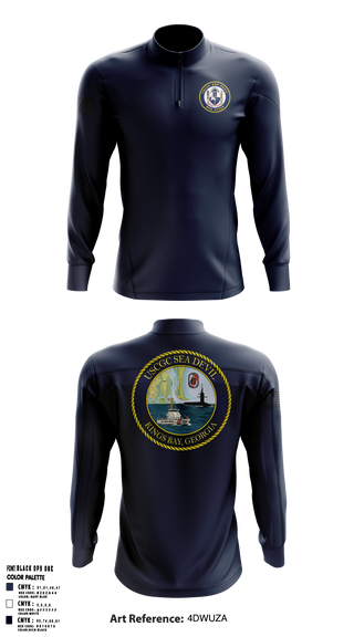 USCGC SEADEVIL 40470564 Quarter Zip Jacket - 1