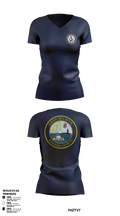USCGC SEADEVIL 40470564 Women's Short Sleeve V-neck Shirt - 1