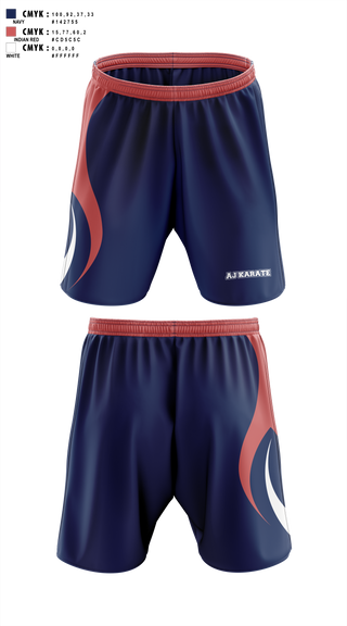 AJKarateAJKarate 7020384 Athletic Shorts With Pockets - 1