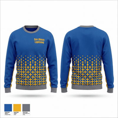 San Dimas Lightning 95940994 Crew Neck Sweatshirt - 1