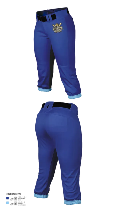 Blue collar ballers 92200108 Softball Pants - 21