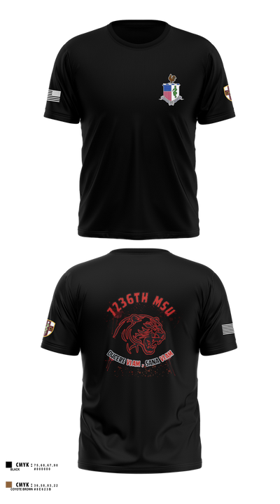 7236 Medical Support Unit 23700208 Short Sleeve Performance Shirt - 1