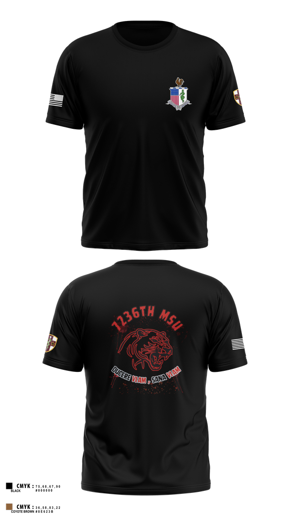 Short Sleeve Performance Shirt, 7236 Medical Support Unit, Army, Teamtime, Team time, sublimation, custom sports apparel, team uniforms, spirit wear, spiritwear, sports uniforms, custom shirts, team store, custom team store, fundraiser sports, apparel fundraiser