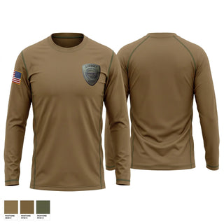 Long Sleeve Performance Shirt, Edwards County Sheriff's Office, Police, Teamtime, Team time, sublimation, custom sports apparel, team uniforms, spirit wear, spiritwear, sports uniforms, custom shirts, team store, custom team store, fundraiser sports, apparel fundraiser