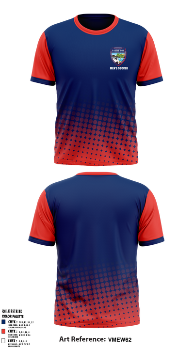 Ayso Region 83 - Five Cities 21217578 Short Sleeve Performance Shirt - 1