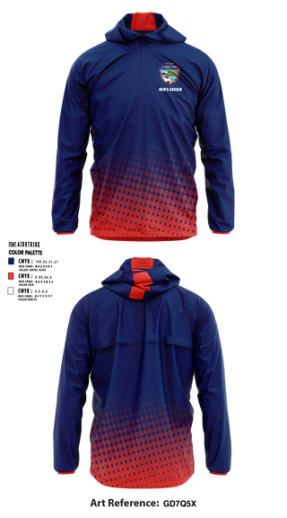 Ayso Region 83 - Five Cities 21217578 Windbreaker - 1