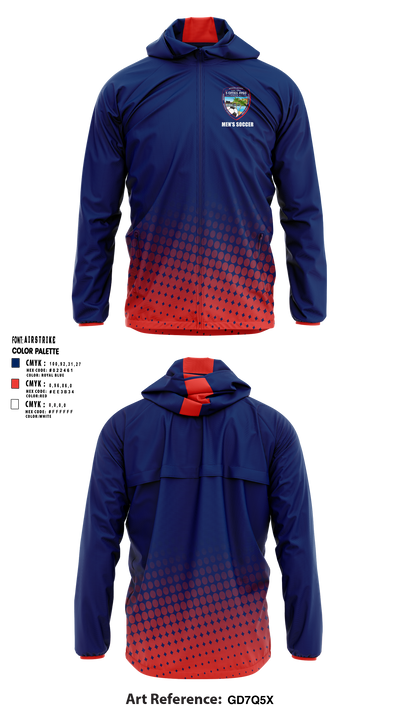 Ayso Region 83 - Five Cities 21217578 Windbreaker - 1