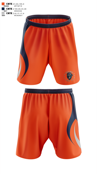 Broncos 48426186 Athletic Shorts With Pockets - 1