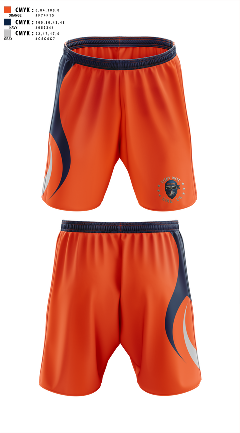 Broncos 48426186 Athletic Shorts With Pockets - 1