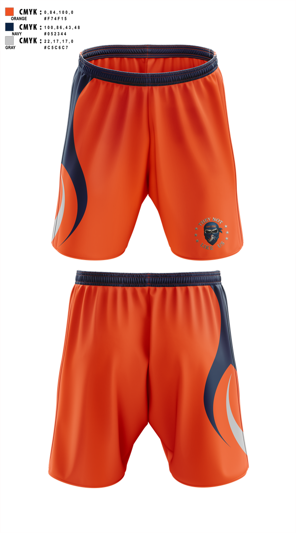 Broncos 48426186 Athletic Shorts With Pockets - 1